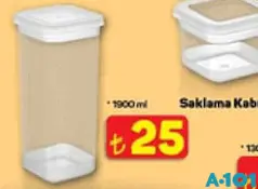 SAKLAMA KABI 1900 ML SAKLAMA KABI 1900 ML